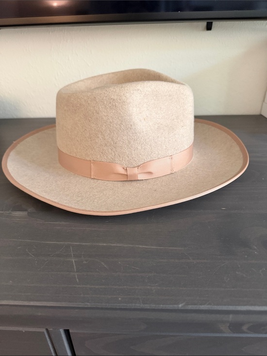 Gigi Pip Monroe Rancher Fedora hat- size 59 M/L